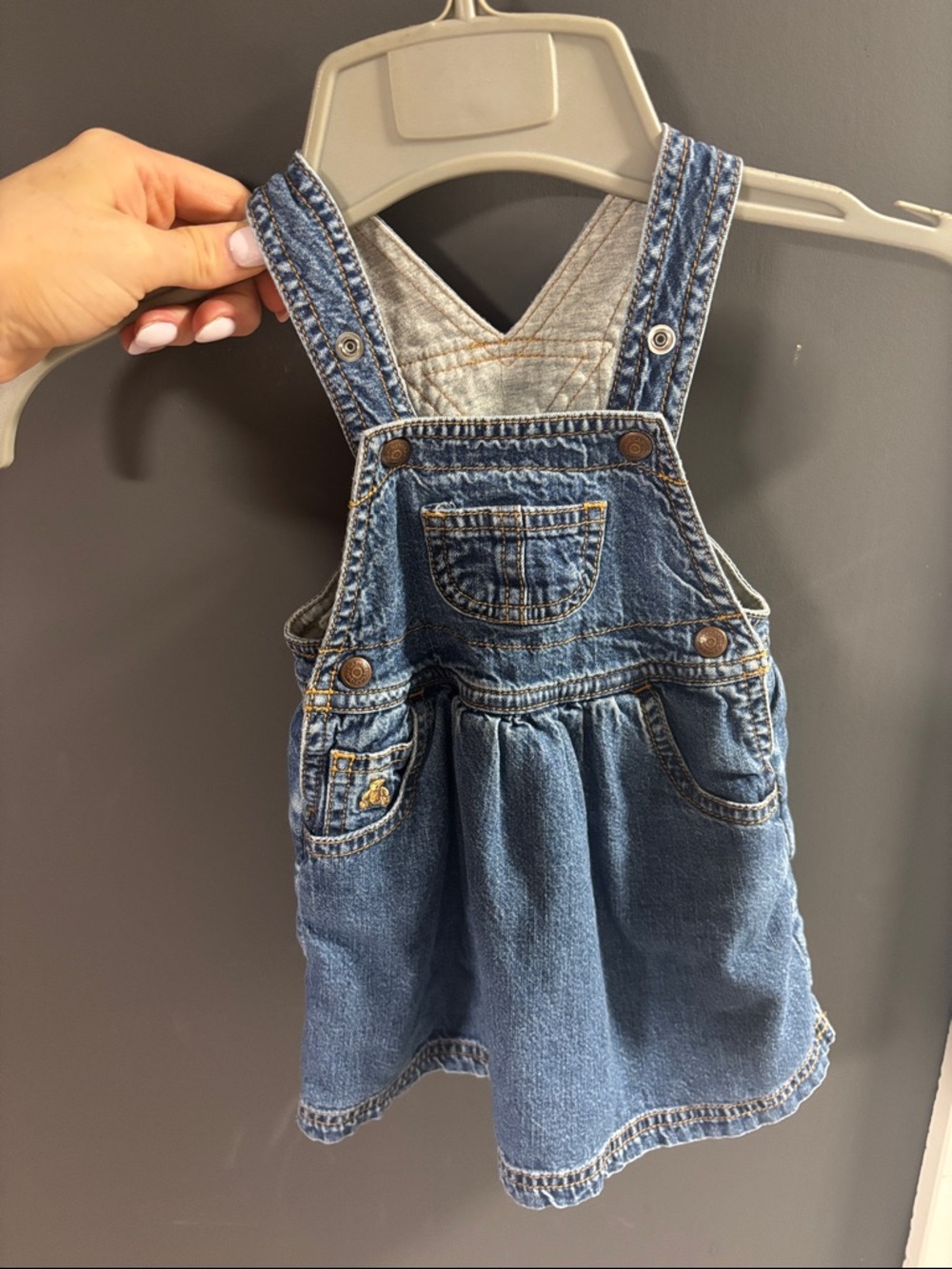 Gap baby girls jean dress